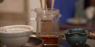 中国传统茶道工艺。