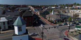 美国俄亥俄州小镇塞勒姆的天摄影空中拍摄