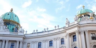 跟踪拍摄维也纳宫殿