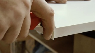 手工制作橱柜家具视频素材模板下载