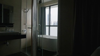 豪华浴室内部视频素材模板下载