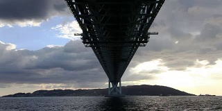 明石海峡大桥，世界上最长的悬索桥
