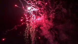约翰内斯堡的中国新年焰火视频素材模板下载