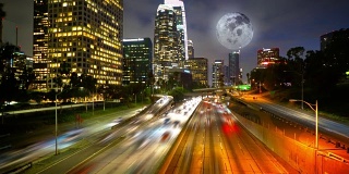 洛杉矶商业中心的月球交通