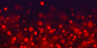 明亮的红光散景，浅景深，电脑生成背景，3D渲染背景