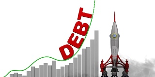 债务增长曲线图