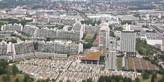 摇摄:德国慕尼黑的空中风景