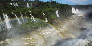 伊瓜苏河上最大的瀑布，