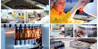 安瓿药物生产线-药品和药品制造