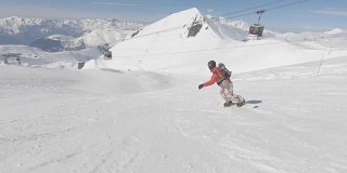 滑雪表演技巧