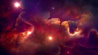 色彩鲜艳的星系视频素材模板下载