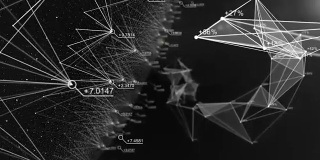用随机数抽象网络空间中的数据和连接，飞向网络空间的商业和金融概念