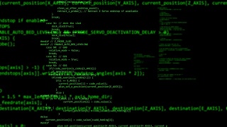 计算机编程代码打字黑客程序员编码器应用程序应用4k视频素材模板下载