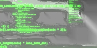 计算机编程代码打字黑客程序员编码器应用程序应用4k