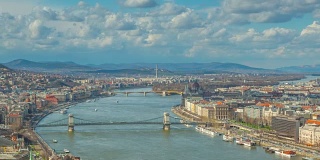 多瑙河和链条桥构成了布达佩斯的城市景观