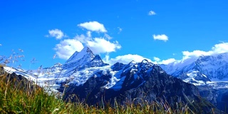 4k时光流逝:瑞士阿尔卑斯山