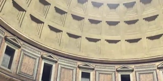 罗马万神殿的内部视图