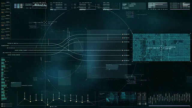 ****高技术用户界面平视显示数字地图