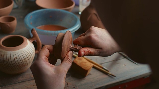 陶器生产工艺。
