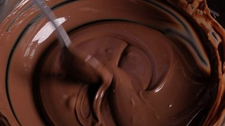 制作巧克力-巧克力生产，巧克力工厂，糖果巧克力生产视频素材模板下载