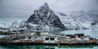 时光流逝:挪威罗浮敦群岛的勒奈村