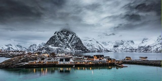 时光流逝:挪威罗浮敦群岛的勒奈渔村