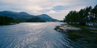 挪威美丽的大自然。