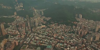 台湾台北市鸟瞰图