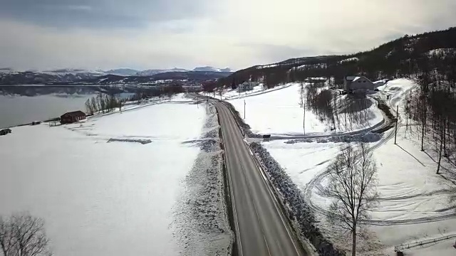 挪威北部的风景路线