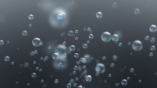 4K海洋气泡背景(可循环)视频素材模板下载