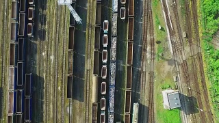 铁路仓库视频素材模板下载