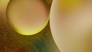 泡沫油对水彩色抽象背景视频素材模板下载