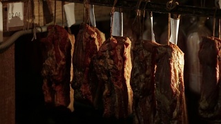 肉类加工厂视频素材模板下载