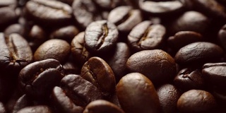 旋转咖啡豆，4K