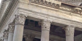 意大利罗马万神殿的雕塑