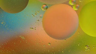 泡泡水上抽象背景视频素材模板下载