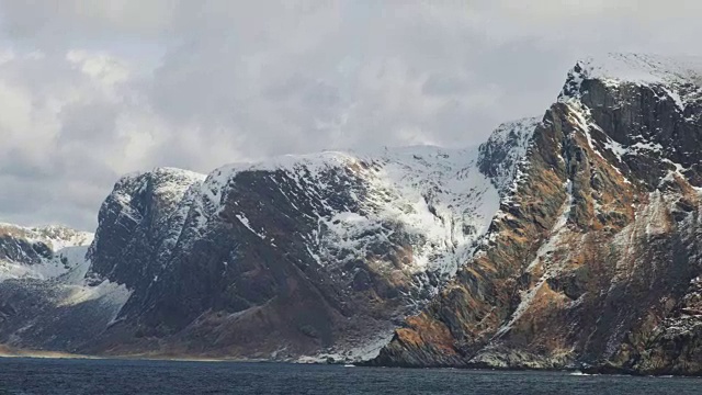 风景和风景的挪威:山峡湾地区