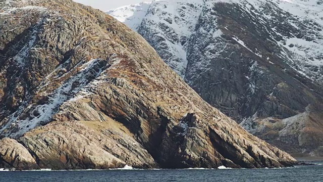 风景和风景的挪威:山峡湾地区