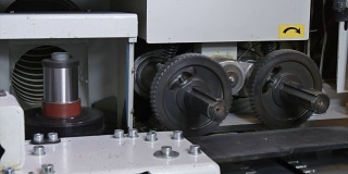 机械和细节的机器木材数控。
