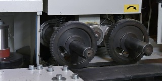 机械和细节的机器木材数控。