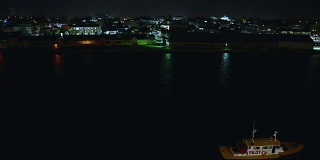 巴哈马拿骚的夜景