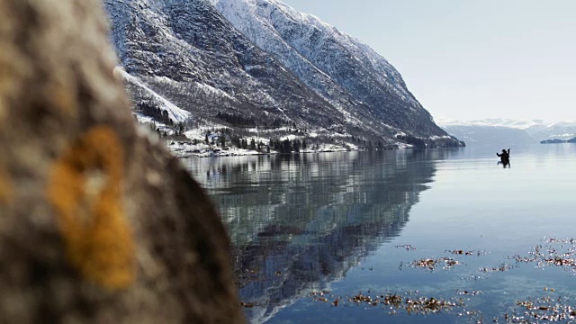 挪威的风景和景观:索格尼峡湾地区