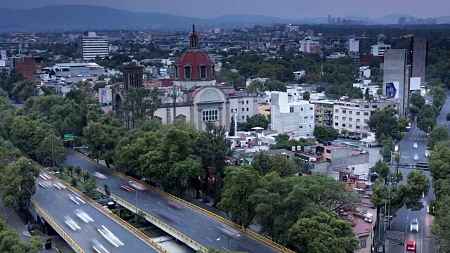 墨西哥城时光流逝