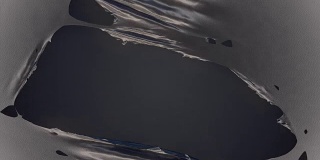 4k撕裂银布抽象动画与阿尔法哑光组成。三维渲染