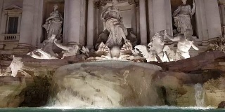 罗马著名的许愿池(Fontana di Trevi)