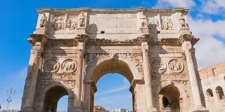 君士坦丁凯旋门，世界最佳旅游，意大利拉齐奥罗马