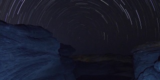 泰国乌汶府大峡谷的4K星迹