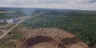 飞越采石场露天采石场