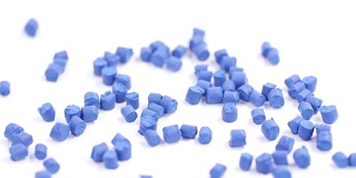 蓝色高分子塑料颗粒