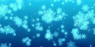 冬天的蓝水晶雪[循环]